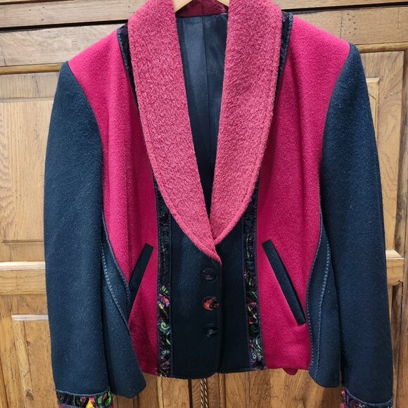 Incredible Coloratura One-of-a-Kind Waist Length Jacket - Picture 1 of 5
